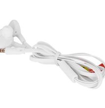KJ - 811 3.5mm Wired Stereo Earphone In-ear Earbuds with Mic for Mobile Phones - White
