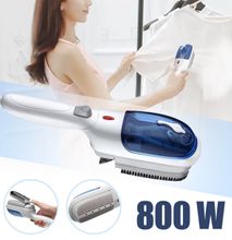 Portable Handheld Garment Fabric Clothes Steamer Iron Steam Cleaner Sanitiser White And Blue