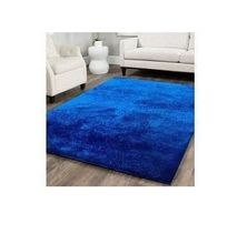 Generic Soft Fluffy Carpet -Blue (5 X 8)