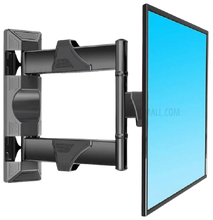 Modern NB P4 Full Motion TV Wall Mount for 32-55 inch Flat Panel LED LCD Display up to 70 lbs