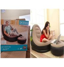 Generic Portable Multifunctional Inflatable Seat With Footrest +Pump