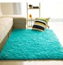 Fluffy Soft and Tender Carpet blue 5*8