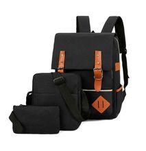 Modern and Durable 3in1 Laptop Backpack Black