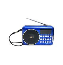 Joc Fm Radio Rechargable Digital Selects Music Player/Fm Radio - Blue