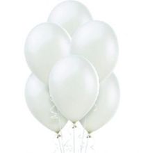 Round Balloon 100 Pieces White