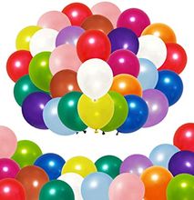 Round Balloons and Pastel Assorted Colors 100 Pieces