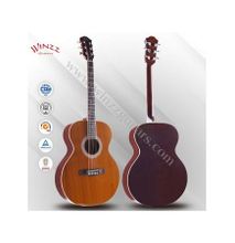 Winzz Acoustic Guitar 40inch , Cutaway, Linden Plywood Top