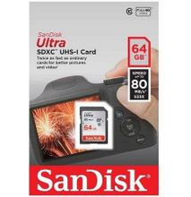 Sandisk 64 GB Memory Card 80 MBS
