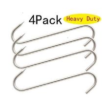 Generic STAINLESS S BUTCHER HOOK (4 PCS PACK)