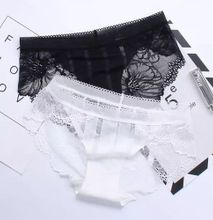 Fashion Hot Night 4PACK Assorted Floral Hipster Lace Panties-XL
