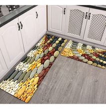 Kitchen & Home 3D Kitchen Mat Rocks