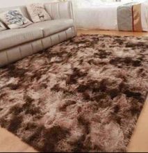 4 Fluppy Patched Plain Colours Carpets 5by8