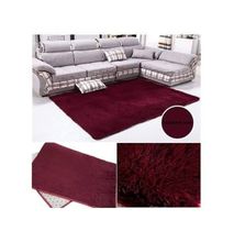 Luxury Soft Carpet- 7 by 10 ft- Maroon