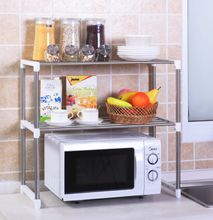 Microwave Stand Silver