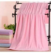 Fashion Baby Bath Cotton Towel -Soft Baby Bath Towel - Pink