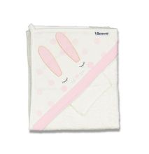 Fashion Hooded Baby Towel Set (Towel + washcloth)