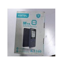 Kgtel K2160 Wireless Fm Support- Dual Sim - Black KABAMBE.
