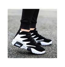 Trendy Casual Shoes Sports Shoes-Black And White