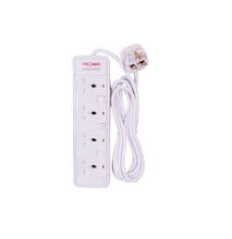 Tronic 4 Way Power Extension With Surge Protector