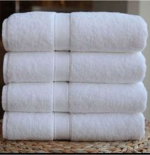 White Bath Towel Cotton 