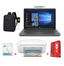 HP 15-Intel Celeron-4GB RAM-500GB HDD-Windows 10+Kaspersky-Black-Bag+HP 2320 Printer+32GB Flash