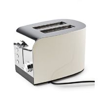 2 Slice Bread Toaster - 850W - Cream 