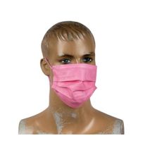 Generic 3 Ply Disposable Pink Mask A Pack Of 50 Pieces