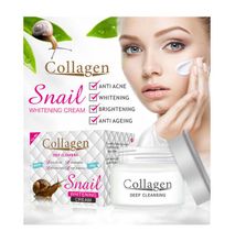 Pei Mei Collagen Snail Essence Whitening Cream, 80g