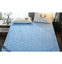 Blue Waterproof Colored Mattress Protector