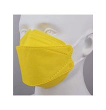 Fashion Masker KF94 Asli Korea 4PLY Warna-warni - Biru Muda-Yellow