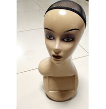 Fashion Mannequin Dummy Head Long Neck With Labeling Area 1 Shoulder