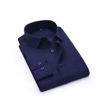 Generic Navy Blue Official Shirt - Slim fit