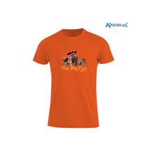 AIRBORNE Tourist Tshirt With Embroidered The Big Five Kenya + Flag