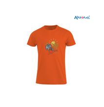 AIRBORNE Tourist Tshirt With Embroidered Elephant Jambo