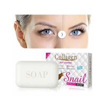 Pei Mei Collagen Snail Whitening,Anti-ageing,Anti-acne Beauty Soap White