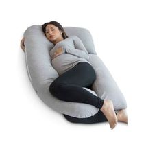 Portable inflatable pregnancy pillow
