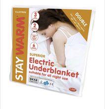 Staywarm Double Size Electric Underblanket (Superior)-150x140cm