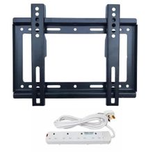 Generic Wall Bracket For 14 - 42 Inch + Power Extension