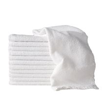Generic 12pcs White Salon Size Towels 37inches X 20inches 95cmx50cm