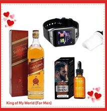 King of My World Valentines Gift Hamper For Men