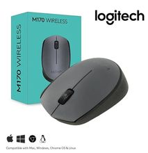 Logitech M170 Wireless Mouse 2.4ghz 1000dpi 3 Button Two-Way Wheel Mouse with Nano Receiver for PC and Computer