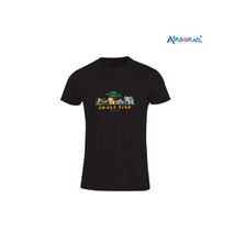 AIRBORNE Tourist Tshirt With Embroidered The Small Five + Tree