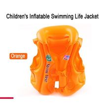 Fashion Small Size C Kids Inflatable Swimming Jacket Vest