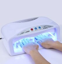 Generic 54W UV Gel Polish Curing Lamp Light Nail Dryer Double Hands