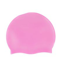 Generic Unisex Silicone Swimming Caps Pink