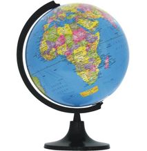 Generic 30-32cm World Map Rotating Globe Plastic