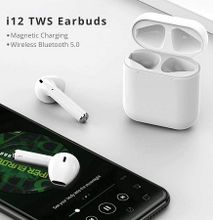 Generic I12TWS Sport Wireless Bluetooth Earphone Earbuds