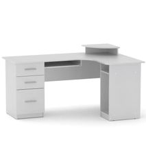 L- shaped office desk