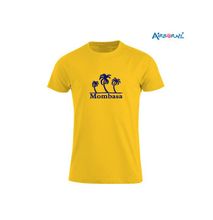 AIRBORNE Tourist Tshirt With Embroidered Mombasa Palm