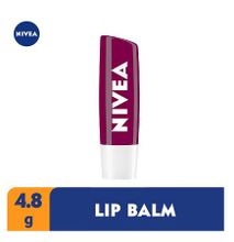 Nivea Blackberry Shine Lip Balm For Women - 4.8g